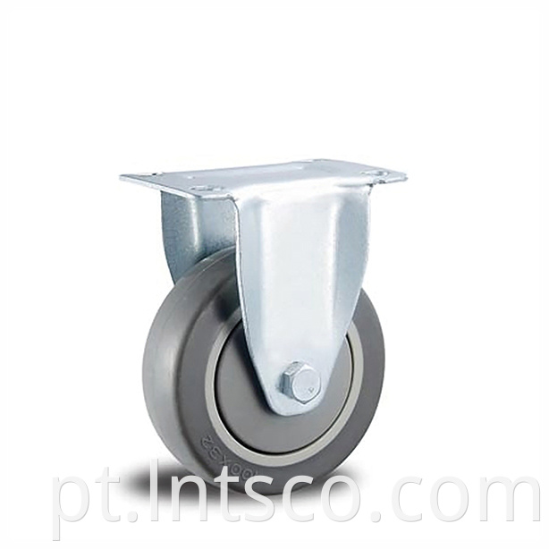 Medium Duty TPR Rigid Casters